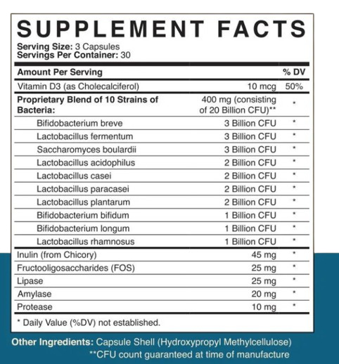 Yourbiology-Gut-Supplement-facts