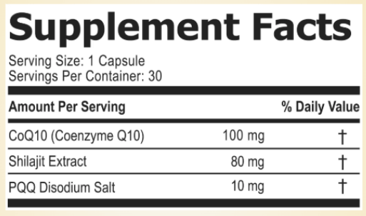Cardio Clear 7 Supplement Facts