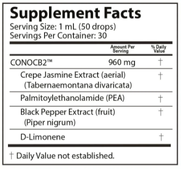 ConoCB2 Supplement Fact