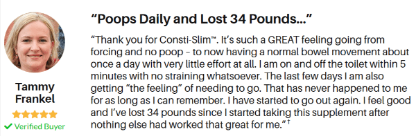 Consti-Slim Customer Reviews