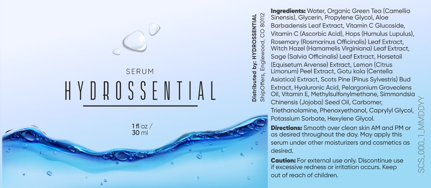 Hydrossential - ingreidnets