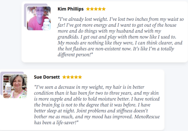MenoRescue customer reviews