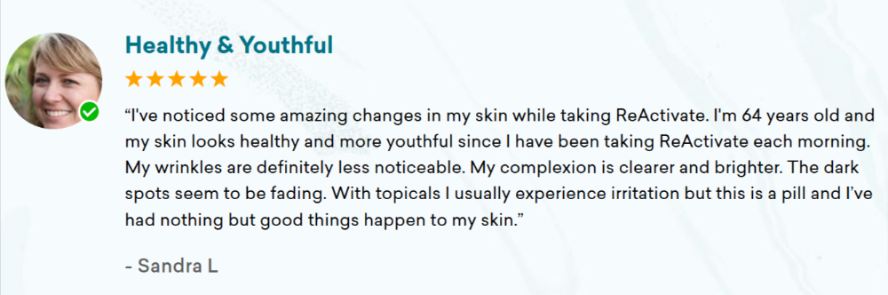 Reactivate Skin Care customer Reviews